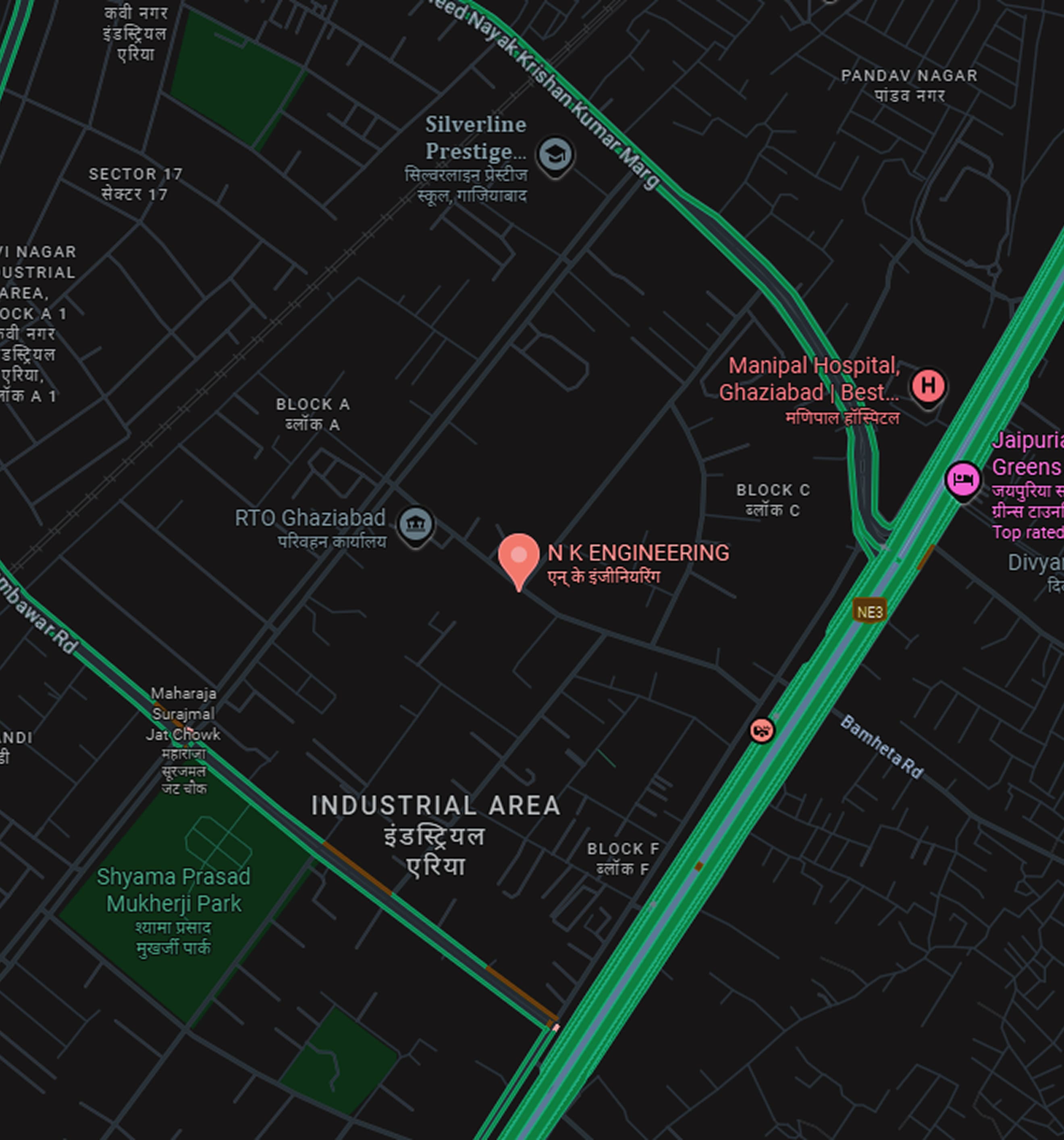 N K Engineering location on map